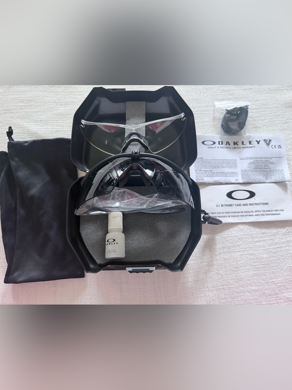 NEW Oakley SI Ballistic M Frame 3.0 Polarized & Clear Lens Complete Kit - Picture 4 of 5